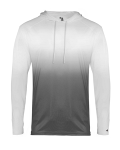 Badger Sport 4205 Ombre Hood Tee