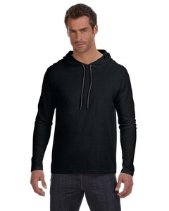 Anvil by Gildan 987AN 100% Combed Ring Spun Cotton Long Sleeve Hooded T-Shirt