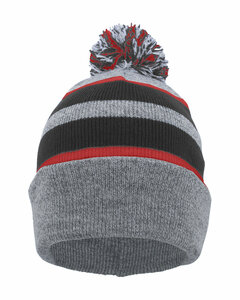 Pacific Headwear 641K Knit Fold Over Pom-Pom Beanie