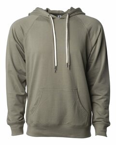 Independent Trading Co. SS1000 Icon Unisex Lightweight Loopback Terry Hooded Sweatshirt