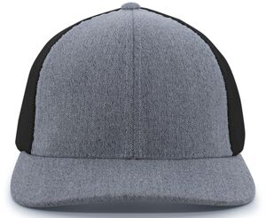 Pacific Headwear P405 Heather Trucker PacFlex Cap