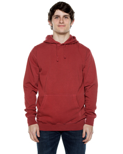Beimar PDF102R Unisex 8.25 oz. 80/20 Cotton/Poly Pigment-Dyed Hooded Sweatshirt