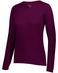 Augusta Sportswear 2797 Ladies Attain Wicking Long Sleeve Tee