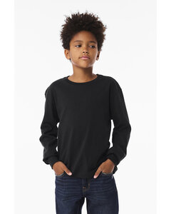 Bella + Canvas 3511Y Youth 6 oz Heavyweight Long Sleeve T-Shirt