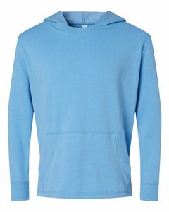 LAT 6936 Adult Vintage Wash Fleece Hooded Sweatshirt