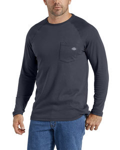 Dickies SL600T Men's Tall Temp-iQ Performance Cooling Long Sleeve Pocket T-Shirt