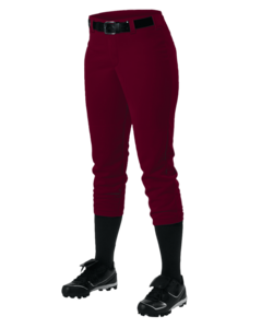 Alleson Athletic 605PBW Women's Belt Loop Fast-Pitch Pants