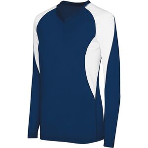 HighFive 342182 Ladies Long Sleeve Court Jersey