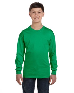 Gildan G540B Youth Heavy Cotton ™ 100% Cotton Long Sleeve T-Shirt