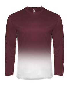 Badger Sport BG2204 Ombre L/S Youth Tee