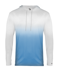 Badger Sport 4205 Ombre Hood Tee