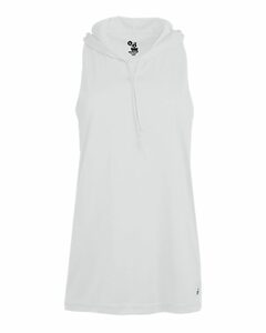 Badger Sport 4111 B Core Women's Racerback Hood Tank