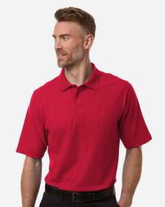 Harriton HM105 Men's Maverick CVC Pique Polo