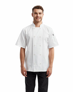 Artisan Collection by Reprime RP656 Unisex Shirt-Sleeve Sustainable Chef's Jacket