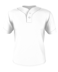 Alleson Athletic 52MTHJY Youth Two Button Mesh Baseball Jersey With Piping