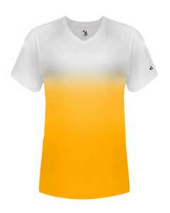 Badger Sport 4207 Ombre Women's V Neck Tee