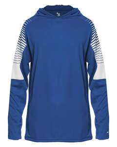 Badger Sport 2211 Lineup Youth Hood Tee
