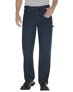 Dickies 19294 Unisex Relaxed Fit Stonewashed Carpenter Denim Jean Pant