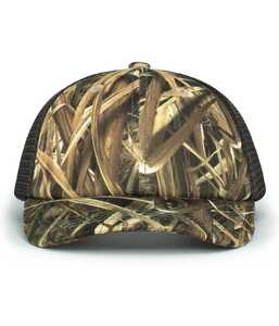 Pacific Headwear P640 VINTAGE MOSSY OAK® TRUCKER CAP