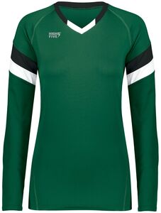 HighFive 342242 Ladies TruHit Tri-Color Long Sleeve Jersey