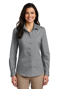 Port Authority LW100 Ladies Long Sleeve Carefree Poplin Shirt