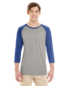 Jerzees 601RR Adult 4.5 oz. TRI-BLEND Baseball Raglan