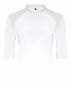 Badger Sport 4627 Pro Compression 1/2 Sleeve Crew