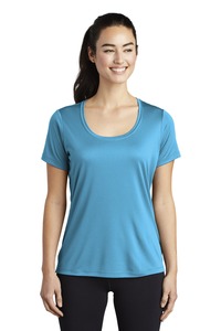 Sport-Tek LST420 Ladies Posi-UV ™ Pro Scoop Neck Tee