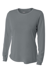 A4 NW3002 Ladies' Long Sleeve Cooling Performance Crew Shirt