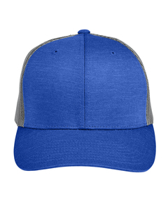 Team 365 TT802 by Yupoong® Adult Zone Sonic Heather Trucker Cap