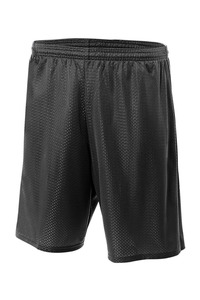 A4 N5296 Adult Nine Inch Inseam Mesh Short