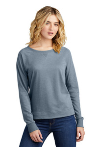 District DT672 Women's Featherweight French Terry ™ Long Sleeve Crewneck