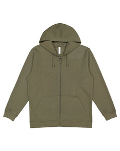 LAT 6927 Unisex Full-Zip Hooded Sweatshirt