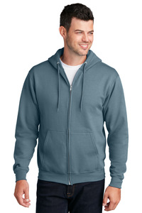 Port & Company PC78ZH Core Fleece Full-Zip Hooded Sweatshirt