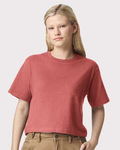 American Apparel 102AM Women's Fine Jersey Boxy Tee