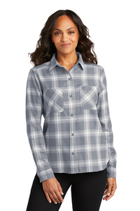 Port Authority LW669 Ladies Plaid Flannel Shirt