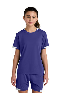 Sport-Tek YST440 Youth Club Short Sleeve Crew