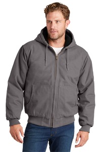CornerStone CSJ41 Washed Duck Cloth Insulated Hooded Work Jacket