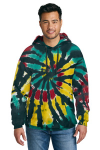 Port & Company PC146 Tie-Dye Pullover Hooded Sweatshirt
