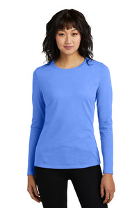 District DT110 Women's Perfect Blend ® CVC Long Sleeve Tee