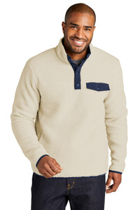 Port Authority F140 Port Authority ® Camp Fleece Snap Pullover