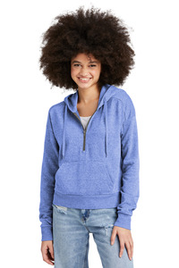 District DT1311 Women's Perfect Tri ® Fleece 1/2-Zip Pullover