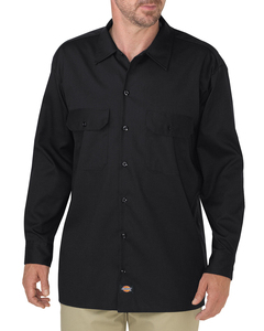 Dickies WL675 Men's FLEX Relaxed Fit Long-Sleeve Twill Work Shirt