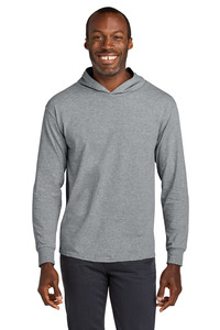 Jerzees 363LH Classics ™ Unisex Cotton Long Sleeve Hooded T-Shirt