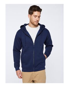 LAT 6927 Unisex Full-Zip Hooded Sweatshirt