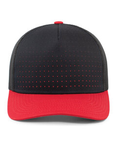Pacific Headwear PH105P Perforated 5-Panel Trucker Snapback Cap