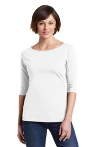 District DM107L Women's Perfect Weight ® 3/4-Sleeve Tee