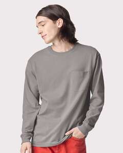 American Apparel AA9410 Super Heavyweight Long Sleeve Pocket Tee