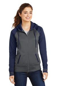 Sport-Tek LST236 Ladies Sport-Wick ® Varsity Fleece Full-Zip Hooded Jacket