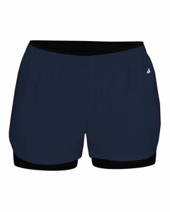 Badger Sport 6150 Double Up Women's Short